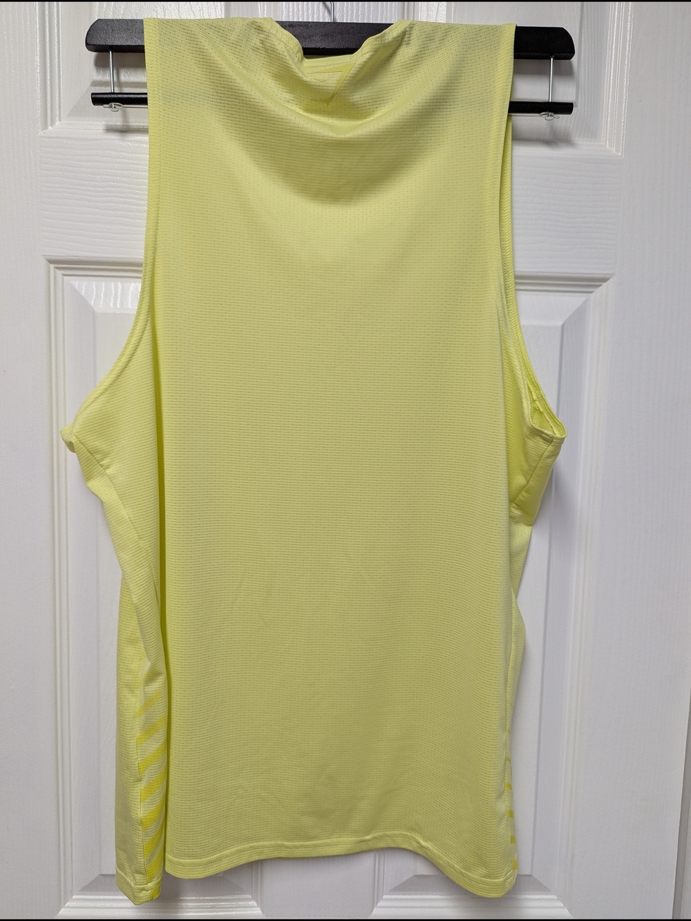 Gymshark Women's Yellow Performance Tank Top - Picture 5 of 7